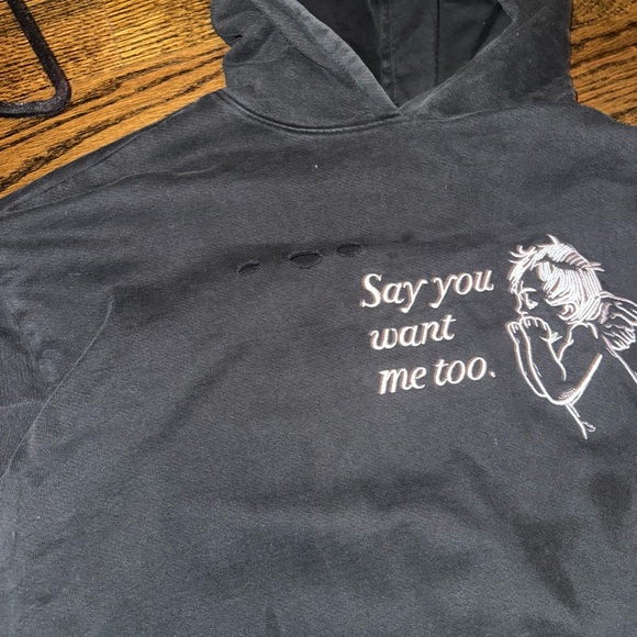 Boys Lie Say You Want Me Hoodie Sweatshirt - Picture 4 of 9